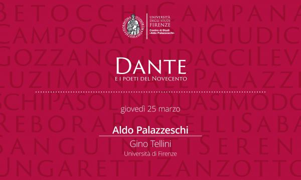Dante e i poeti italiani del Novecento - secondo incontro.